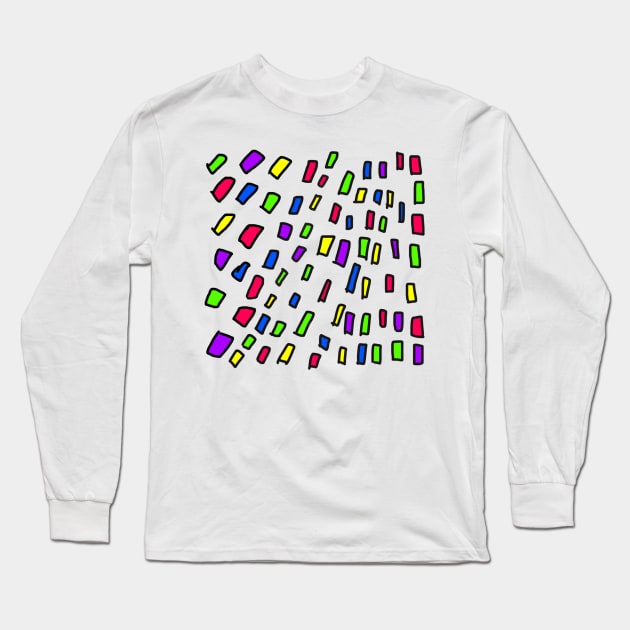 Confetti Long Sleeve T-Shirt by VazMas Design